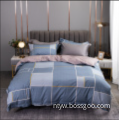 Wholesale custom pure cotton embroidery duvet cover set